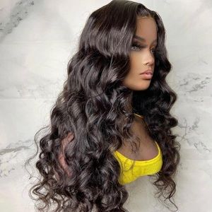 24” inch 13x6 body wave lace frontal wig